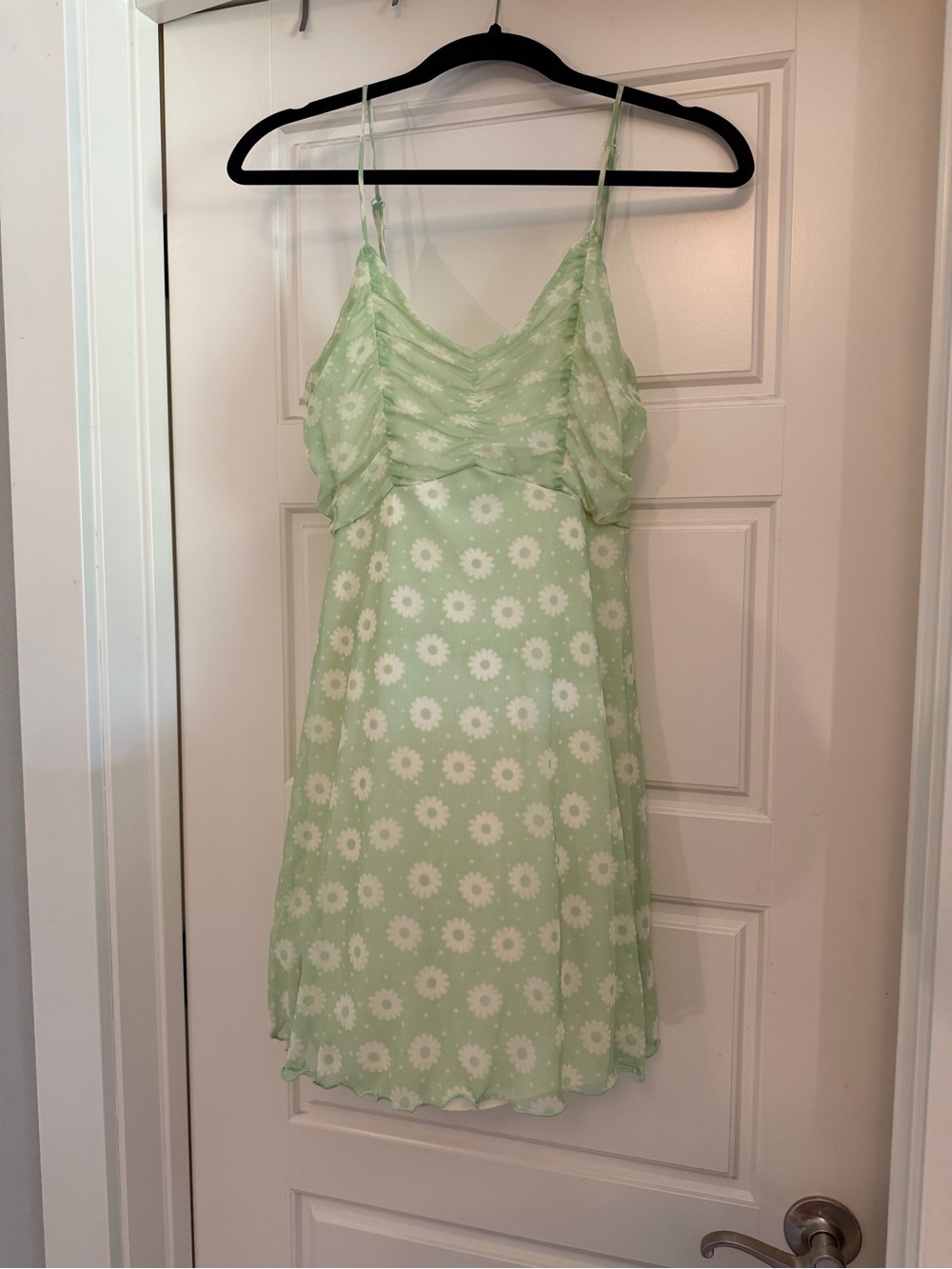 Altar'd State Mint Green Daisy Slip Dress